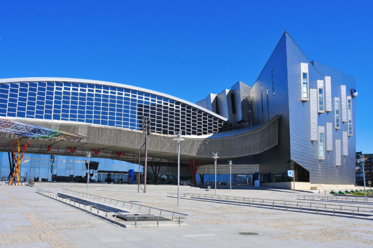 Malaga,,Spain,-,March,13:,Trade,Fair,And,Congress,Center