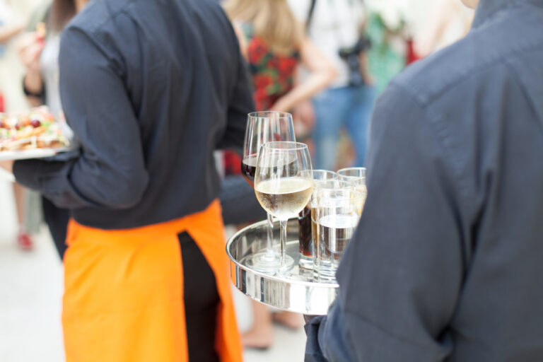 Catering,Service,At,Social,Gathering