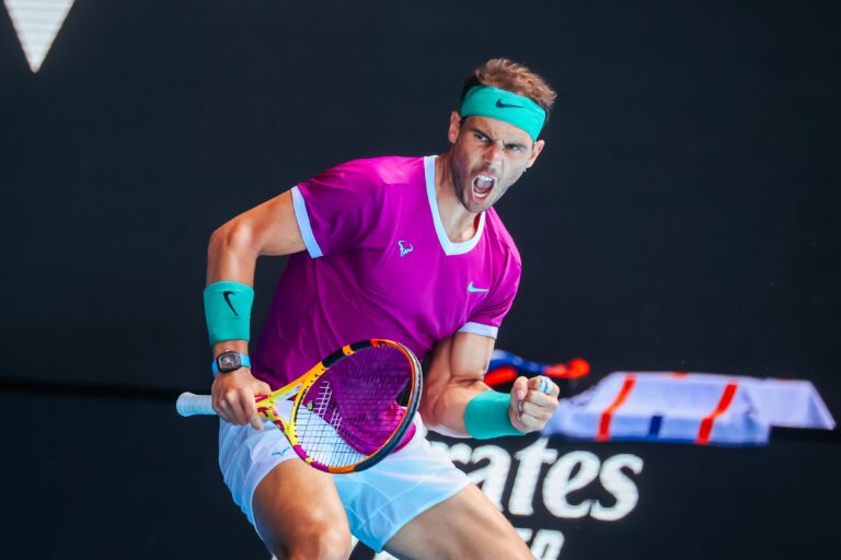 Melbourne,,Australia,-,January,23:,Rafael,Nadal,Of,Spain,In