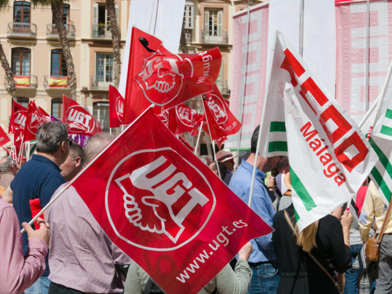 Malaga/spain,-,05-01-2019,:,Labor,May,Day,Traditional,Protest,In
