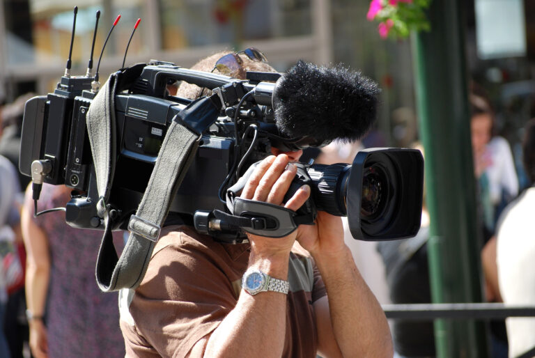 Cameraman,Of,A,Television,Channel,On,The,Croisette,During,The