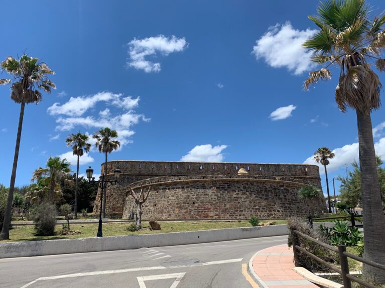 Castillo,De,Duquesa,Along,Spain’s,Southern,Costa,Del,Sol.,Duquesa,