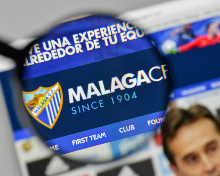 Milan,,Italy,-,November,1,,2017:,Malaga,Cf,Logo,On