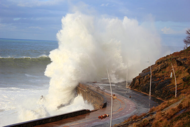Wave,In,San,Sebastian,Donostia,,Spain