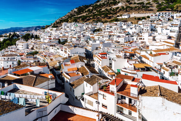 Charming,Little,White,Village,Of,Mijas.,Costa,Del,Sol,,Andalusia.