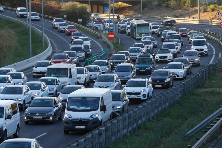 Palma,De,Mallorca,,Spain,/,September,25,,2018:,Heavy,Traffic