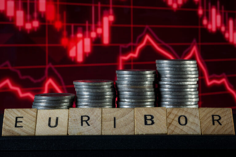 Euribor,Mortgage,Concept,Of,Home,Loan,Benchmark,Rising