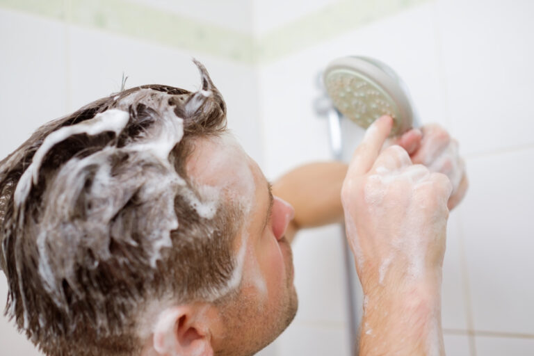 Turn,Off,The,Water,Or,Break,The,Shower.,A,Young