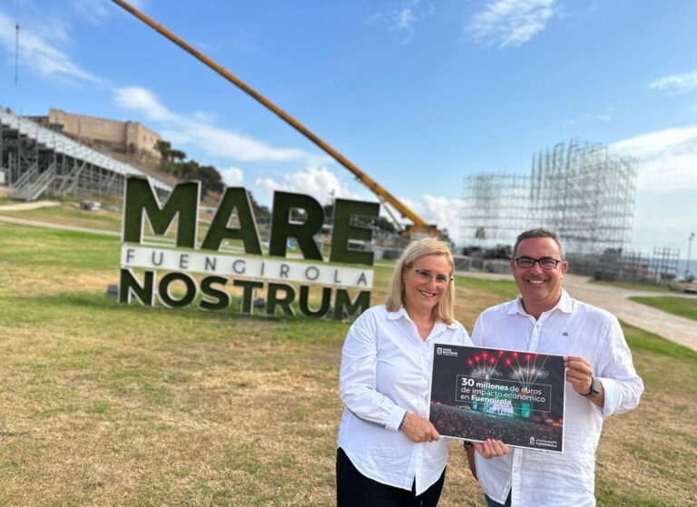 Mula y Romero informan sobre el impacto económico de Marenostrum Fuengirola 2023