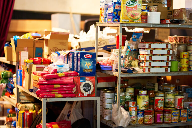Canned,Food,Humanitarian,Aid,For,Ukraine,In,Warehouse.,Dnipro,,Ukraine