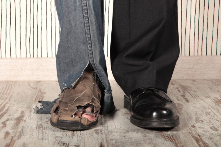 Concept,Of,Rich,And,Poor,In,A,Person