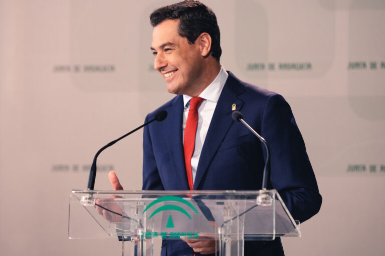 Juan,Manuel,Moreno,Bonilla.,Andalucia's,Regional,President,Juanma,Moreno,During