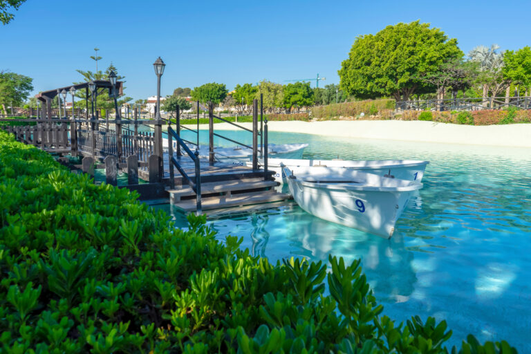 Torremolinos,,Spain,-,April,26,,2023:,Walking,In,Parque,De