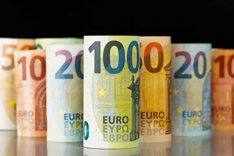 Concept,And,Idea,Expressed,Through,The,Image,Of,The,Euro