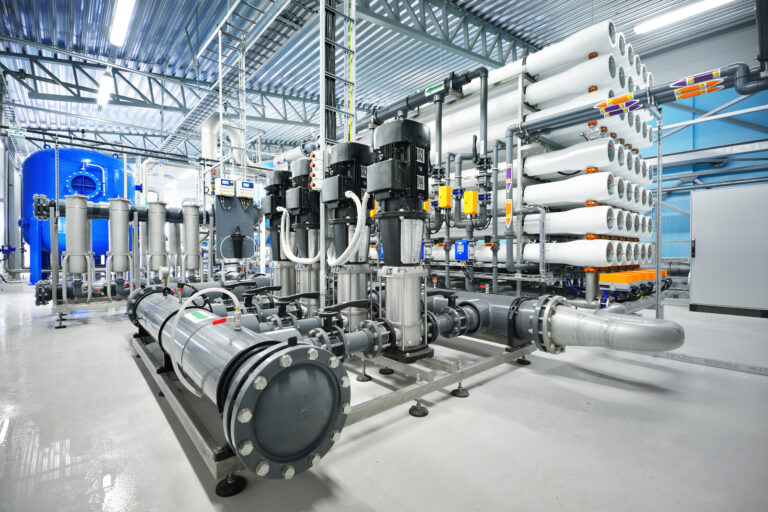 Pump,Station,For,Reverse,Osmosis,Industrial,City,Water,Treatment,Station.