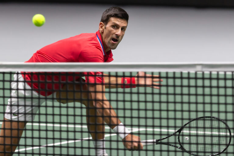 Madrid,,Spain-,December,1,,2021:,Davis,Cup,Competition,Between,The