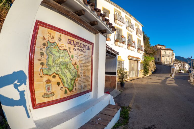 Genalguacil,,Spain,-,January,18th,2023,-,Aerial,View,Above