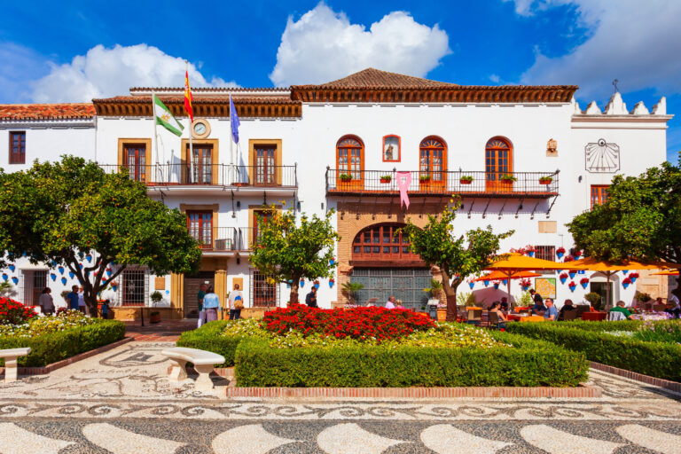 Marbella,,Spain,-,October,24,,2021:,Marbella,Town,Hall,Or