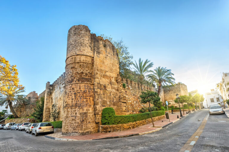 Preserved,Remains,Of,Alcazaba,Fortress,In,Marbella,,Andalusia,,Spain