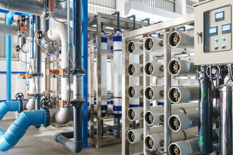 Reverse,Osmosis,System,For,Water,Drinking,Plant.