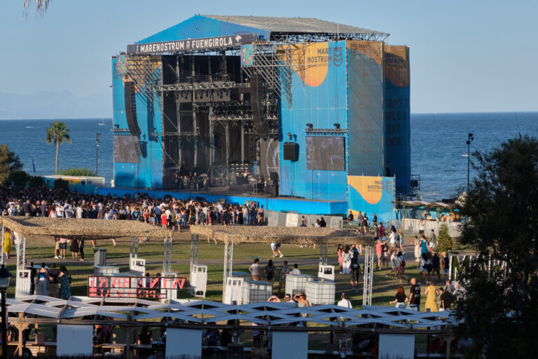 Fuengirola,,M·laga,,Spain;,August,5,,2023:,Marenostrum,Fuengirola,Concert.