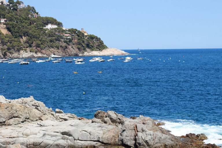 Mediterrenean,Coast,In,Spain,,Costa,Brava,,Summer,Landscape