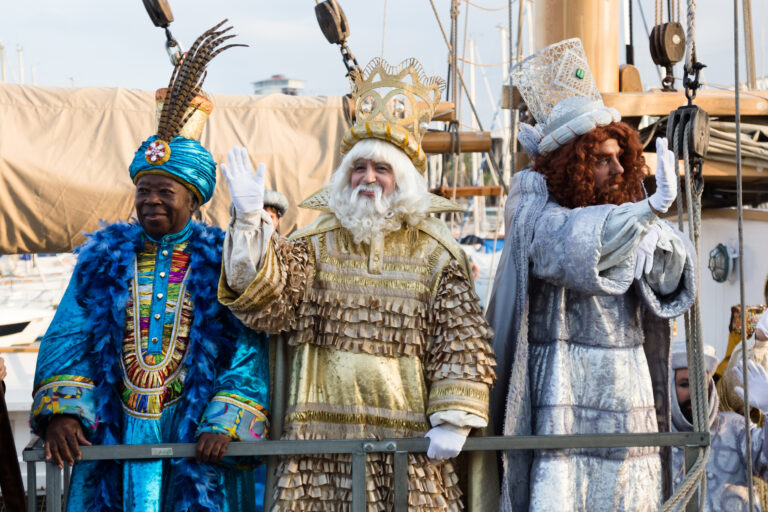 Barcelona,,Spain,ñ,January,5,,2017:,Arrival,Of,Three,Kings