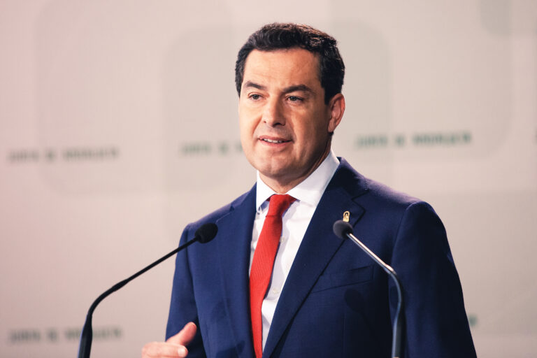 Juan,Manuel,Moreno,Bonilla.,Andalucia's,Regional,President,Juanma,Moreno,During