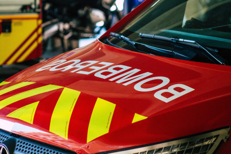 Seville,Spain,September,22,,2021,Fire,Engine,Parked,At,The