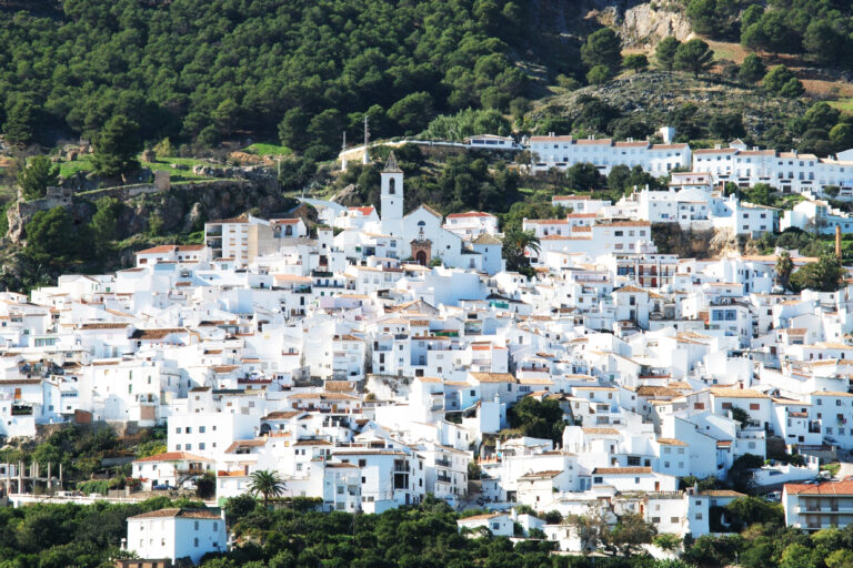 View,Of,The,White,Village,In,The,Spanish,Countryside,,Casarabonela,