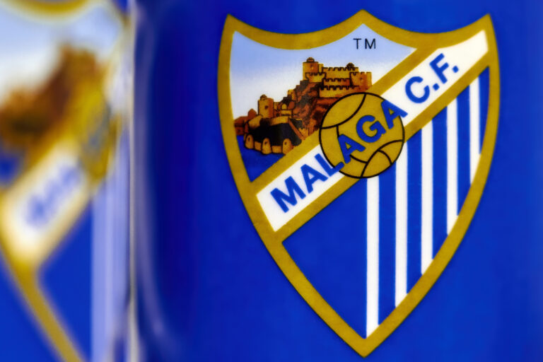 Malaga,,Spain;,01-31-2022:,Close-up,Of,Mugs,With,The,Shield,Of