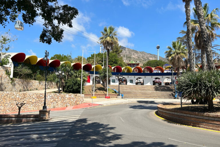 Entrance,To,The,Abandoned,Tivoli,World,Amusement,Park,In,Benalmadena,