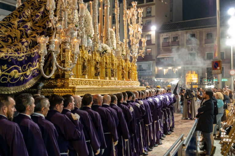 Malaga,,Andalusia/spain,-,April,16,2019:,Semana,Santa,M·laga,Is