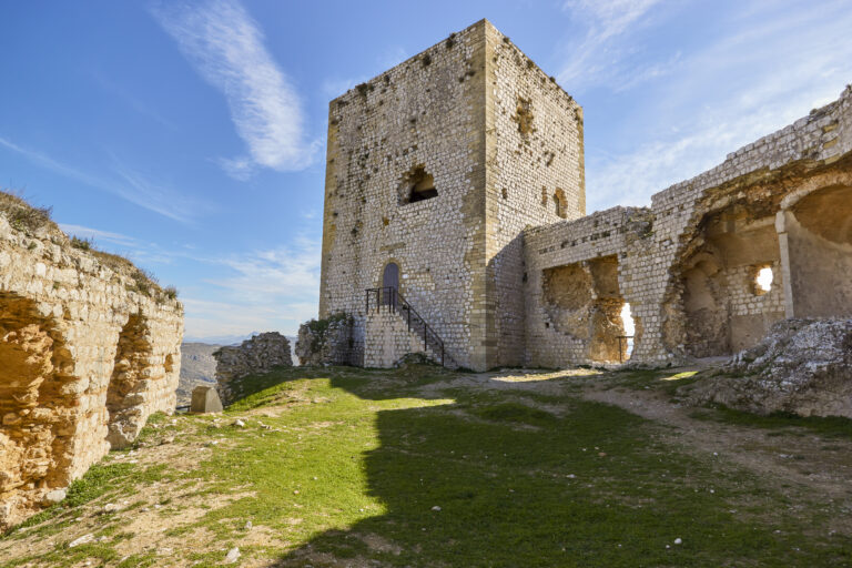 Castle,Of,The,Estrella,(hisn,Atiba),Of,Teba,,Malaga.,Spain