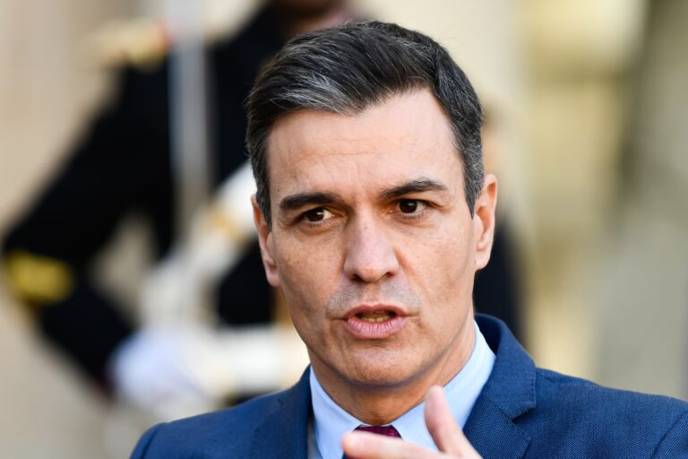 Pedro,Sánchez,Pérez-castejón,,Prime,Minister,Of,Spain,At,The,Elysee