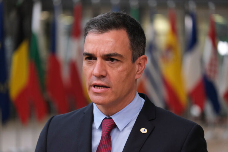 Spanish,Prime,Minister,Pedro,Sanchez,Arrives,To,Attend,The,European