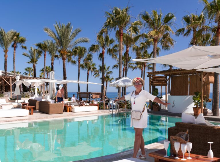 Spain,,Marbella,,25,,May,,2023:,A,Pretty,Woman,In,A