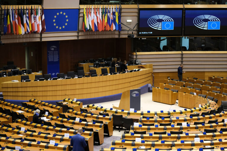 Brussels,,Belgium.,26th,March,2020.,A,General,View,Of,The