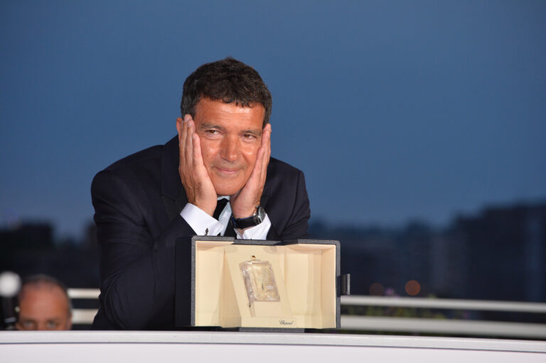 Cannes,,France.,May,25,,2019:,Antonio,Banderas,At,The,Palme
