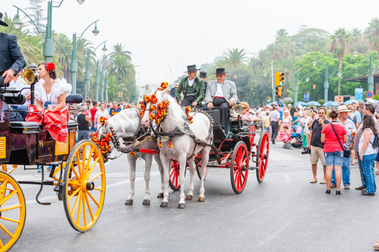 Malaga,,Spain,-,August,11,,2012:,Feria,De,Malaga,Is