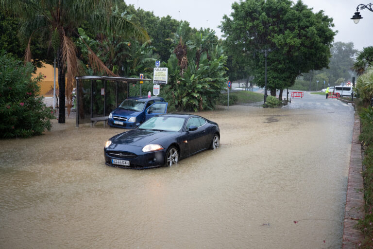 Estepona,,Malaga,,Spain,,10.21.2018,-,Massive,Flooding,In,Estepona,On