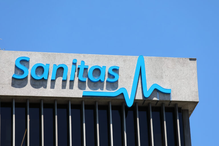 Madrid,Spain,-,May,28,,2019:,Sanitas,Bupa,Healthcare,Company