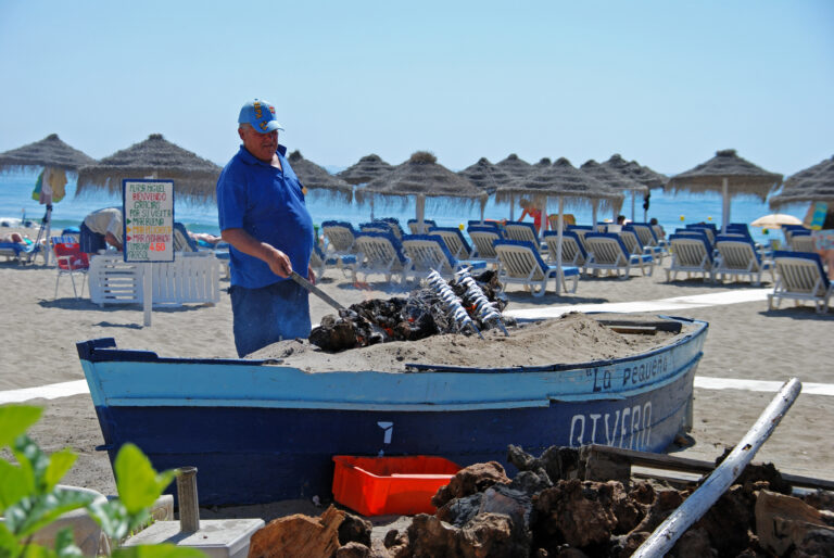 Fuengirola,,Spain,-,June,21,,2008,-,Bbq,Chef,Cooking