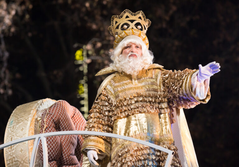 Barcelona,,Spain,,January,5,,2017:,Parade,Cavalcade,Three,Kings