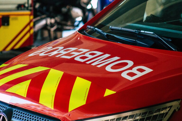 Seville,Spain,September,22,,2021,Fire,Engine,Parked,At,The