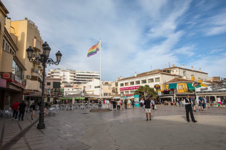 Torremolinos,,Spain,-,April,26th,2024:,A,View,Of,Plaza