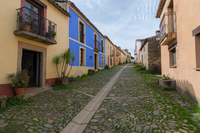 Granadill,,Abandoned,Village,In,Extremadura,,Spain