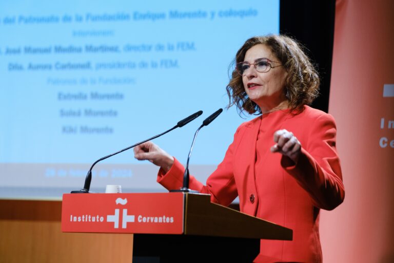 Maria,Jesus,Montero,At,The,Ceremony,Of,Bequeathing,The,Enrique