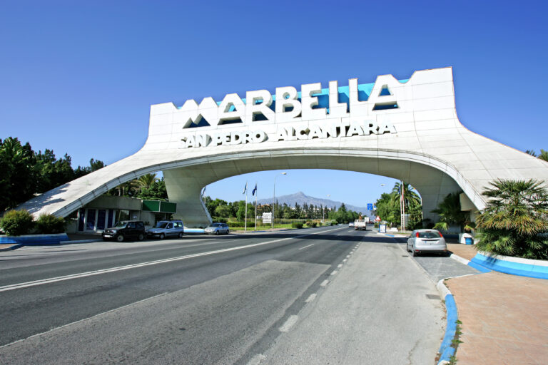 Marbella,Arch,In,San,Pedro,On,The,Costa,Del,Sol