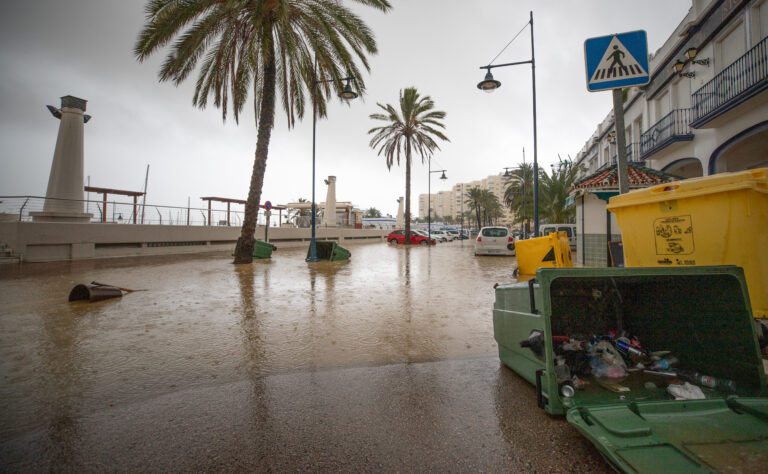Estepona,,Malaga,,Spain,,10.21.2018,-,Massive,Flooding,In,Estepona,On